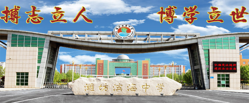 潍坊滨海中学大型监控系统安装